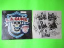 AUTOGRAPHED / SIGNED BY WHOLE BAND LA GUNS SELF TITLED LP IN SHRINK EX