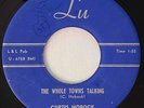 CURTIS HOBOCK The Whole Towns Talking / Do You Think LU Jackson TN Rockabilly