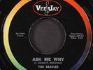 BEATLES: please please me / ask me why VEE-JAY 7