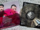 Sleaford Mods UK Grim Black smoke vinyl Pink Gel outer sleeve Limited
