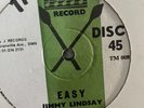 Jimmy Lindsay Easy/Prophecy Fabine  12in Vinyl  Tribes man label
