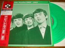 The BEATLES 1960-1962 Japanese GREEN colored vinyl 2-LP scarce limited