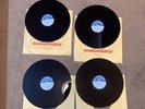 4 NEW BLANK 10” AUDIODISC RECORDING DISCS in ORIGINAL SLEEVES