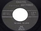RAM and the Impalas To Love, To Love / It's All Right 60's Tejano Soul Chavil 45