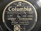 Lecuona Cuban Boys - Siboney / Maria La O (78 RPM) UK 1930s VG+ Rumba