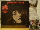 LYDIA LUNCH 13.13 LP/1982 US/No Wave/Post-Punk/8 Eyed Spy