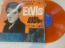 Elvis Presley/Girl Happy: Japanese Import LP Record Album (Colored Vinyl) BROKEN