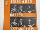 Disque 45 tours THE BEATLES « I need you / Dizzy Miss Lizzy » 1973