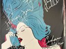 NEW CHROMATICS AUTOGRAPHED NIGHT DRIVE PRESS DBL LP ITALIANS DO IT BETTER