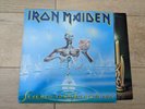 Iron Maiden Seventh Son of a Seventh Son vinyl LP album first press merch sheet