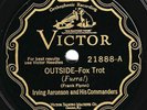 Victor #21888: Irving Aaronson O-Outside/Waring's PA's-Won't You Tell Me, Hon E+