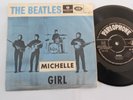 THE BEATLES  SP FROM NORWAY  MICHELLE SD 8957 BLUE COVER