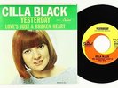 Beatles Cover Picture Sleeve 45 - Cilla Black - Yesterday - Capitol - VG++ mp3
