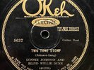 LONNIE JOHNSON & BLIND WILLIE DUNN (EDDIE LANG) - ’TWO TONE STOMP’ OKEH 78