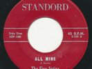 FIVE SATINS - All Mine / Rose Mary - STANDORD - Doo Wop R&B 45