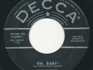 TANGIERS - Oh, Baby   / Remember Me - DECCA - Doo Wop R&B 45