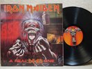 Iron Maiden A Real Dead One 1993 LP g/f W/In + Poster NM   NM+ Promo MisPrint