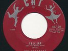 PLAYBOYS - Tell Me / Rock, Moan And Cry - CAT- Doo Wop R&B Vocal 45