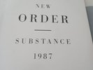new order substance 1987 vinyl lp low life albums