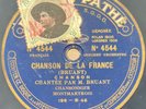 Aristide Bruant : Chanson de France / Serrez vos rangs 78 RPM PATHÉ 4544