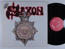 SAXON Strong Arm Of The Law CARRERE LP VG+ france embossed gatefold n