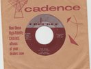 GARAGE SURF NSTROS 45 - LINK WRAY -  RUMBLE  /  THE SWAG  - HEAR - 1958 CADENCE