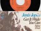 Janis Joplin - Get It While You Can / Move Over - Deutsche Cbs 1971 - Rock
