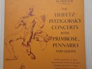 LDS-6159 The - HEIFETZ PIATIGORSKY CONCERTS / PRIMROSE 3LP BOX RCA Soria Series