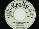 Rockabilly 45 - Donald Beal - That's What's Making You Cry - RayBo - mp3