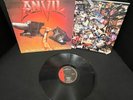 ANVIL STRENGTH OF STEEL BLACK VINYL LP 1987 1ST PRESS