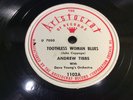 ANDREW TIBBS-ARISTOCRAT 1102-TOOTHLESS WOMAN BLUES/DRINKING INK SPLINK-BLUES 78