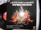 LP john barry on her majesty' SECRET JAMES BOND FRENCH UNITED 1969 EX  SOUNDTRAC