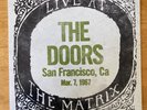 The Doors Live At The Matrix Mar. 7, 1967 (RSD 2017) Limited Ed. Numbered Vinyl