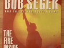 BOB SEGER - THE FIRE INSIDE 1991 Columbia vinyl Sony PROMO 2 rare bonus tracks