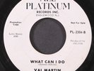 VAL MARTIN: what can i do / same ALL PLATINUM 7