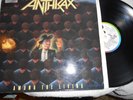 ANTHRAX AMONG THE LIVING ISLAND 1986 ORIG UK PRESS VG/VG