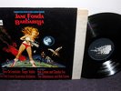 BARBARELLA/JANE FONDA Soundtrack LP Orig 1968 PROMO-ONLY MONO Dynovoice Psych NM