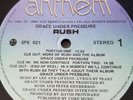 Rush Grace Under Pressure Canadian Radio Show SPE 021 - Very Rare Radio Promo