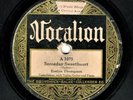 EVELYN THOMPSON  Vo 1075  V-  Someday Sweetheart  PREWAR JAZZ / BLUES 78 RPM