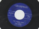 ROCKABILLY bw  DOOWOP 45 - CHUCK HARROD - THEY WANNA FIGHT /  SANDY - HEAR 1959