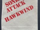 Hawkwind- Sonic Attack White Vinyl in Cloth Bag Repress
