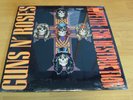 GUNS N ROSES LP APPETITE FOR DESTRUCTION Geffen SHRINK & INNER DECAL ADVISORY