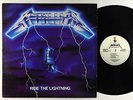 Metallica - Ride The Lightning LP - Elektra VG+