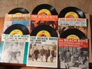 Beach Boys 6- 45s with Picture sleeves