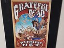 GRATEFUL DEAD WITHOUT A NET (1990) NM / EX COND RARE 3LP VINYL PRESSING
