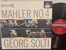 SOLTI Mahler Symphony No. 4 in G Major 1961 LONDON FFSS Stereo BB CS 6217 VG+/NM