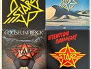 Starz 4 vinyl LP lot- s/t - Violation - Coliseum Rock - Attention Shoppers -KISS