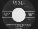 ROCKABILLY 45 by PETE PETERS & THE RHYTHMAKERS HEAR CLIPS