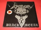 VENOM Black Metal LP,  Italian Pressing NEAT 1005 - 1982 Vintage - EX