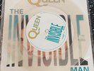Queen, The Invisible Man, NEW/MINT original UK CLEAR VINYL 7 inch single